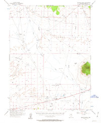 Bartine Ranch 1956 topographic map thumbnail