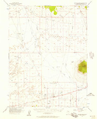 Bartine Ranch 1956 topographic map thumbnail