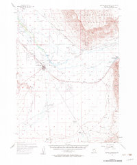 Battle Mountain 1957 topographic map thumbnail