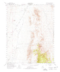 Belted Peak 1952 topographic map thumbnail