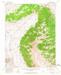 Benton 1962 topographic map thumbnail