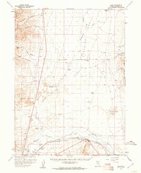 Bliss topographic map thumbnail