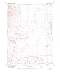 Bliss 1959 topographic map thumbnail