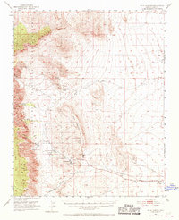 Blue Diamond 1952 topographic map thumbnail