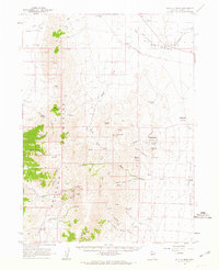 Bottle Creek 1961 topographic map thumbnail