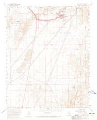 Boulder City 1958 topographic map thumbnail