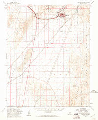 Boulder City 1958 topographic map thumbnail