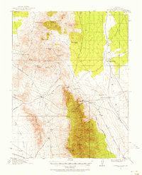 Bristol Range 1915 topographic map thumbnail