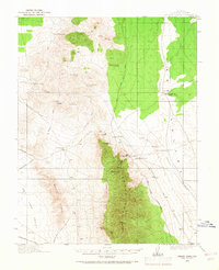 Bristol Range 1915 topographic map thumbnail