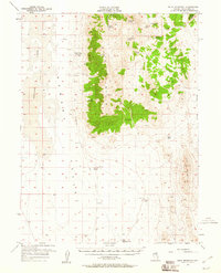 Buck Mountain topographic map thumbnail