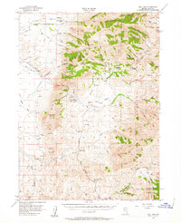 Bull Run topographic map thumbnail