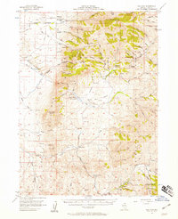 Bull Run 1956 topographic map thumbnail
