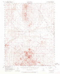Cactus Peak 1952 topographic map thumbnail