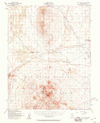 Cactus Peak 1952 topographic map thumbnail