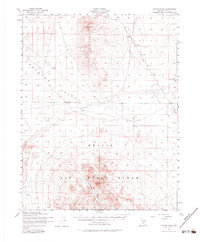 Cactus Peak 1952 topographic map thumbnail