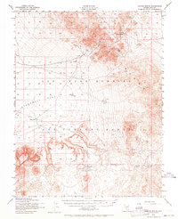Cactus Spring 1952 topographic map thumbnail