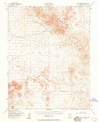 Cactus Spring 1952 topographic map thumbnail