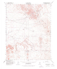 Cactus Spring 1952 topographic map thumbnail