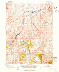 Carlin 1952 topographic map thumbnail