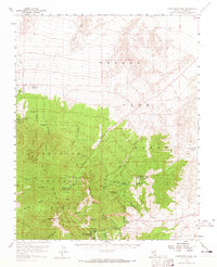 Charleston Peak 1957 topographic map thumbnail