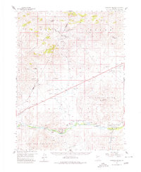 Churchill Butte 1957 topographic map thumbnail
