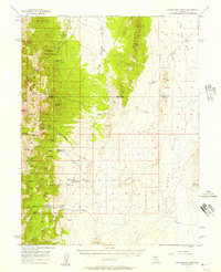 Cockalorum Wash 1956 topographic map thumbnail