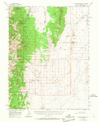 Cockalorum Wash 1956 topographic map thumbnail