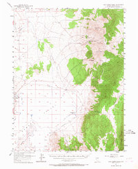 Cold Creek Ranch 1957 topographic map thumbnail