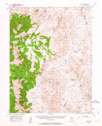 Como 1957 topographic map thumbnail