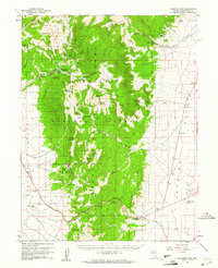 Connors Pass 1959 topographic map thumbnail
