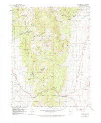 Connors Pass 1959 topographic map thumbnail