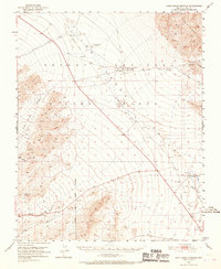 Corn Creek Springs 1952 topographic map thumbnail