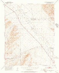 Corn Creek Springs 1952 topographic map thumbnail