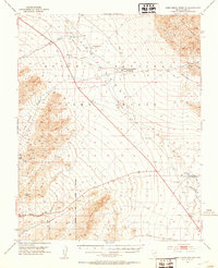 Corn Creek Springs 1952 topographic map thumbnail