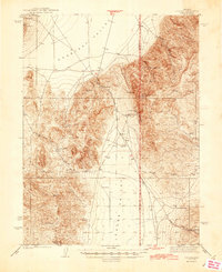 Cortez 1944 topographic map thumbnail