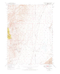 Crescent Valley 1949 topographic map thumbnail