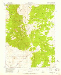 Currant Mtn 1957 topographic map thumbnail