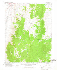 Currant Mtn topographic map thumbnail