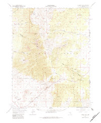 Currant Mtn 1957 topographic map thumbnail