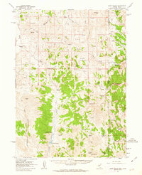 Dairy Valley 1961 topographic map thumbnail