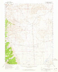 Davis Mountain 1963 topographic map thumbnail