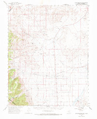 Davis Mountain 1963 topographic map thumbnail