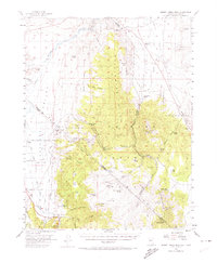 Desert Creek Peak 1956 topographic map thumbnail