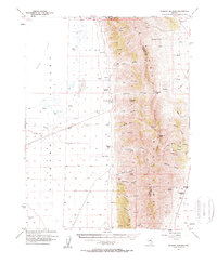 Diamond Springs 1957 topographic map thumbnail