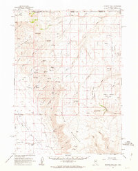 Disaster Peak 1961 topographic map preview