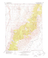 Dixie Hot Springs 1966 topographic map thumbnail