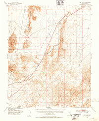 Dry Lake 1952 topographic map thumbnail