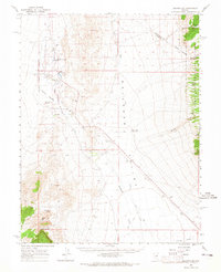 Duckwater 1964 topographic map thumbnail