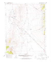 Duckwater 1964 topographic map thumbnail