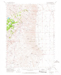 Duffer Peak 1965 topographic map thumbnail